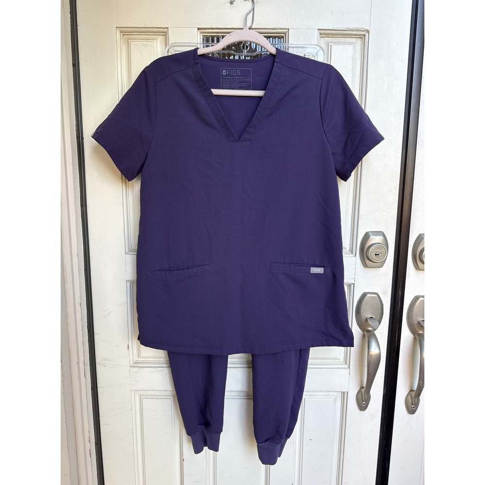 Figs Purple scrubs